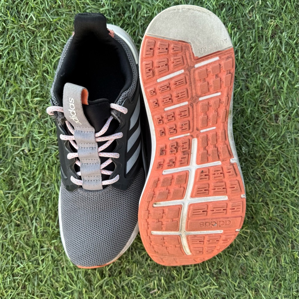 Adidas Black Grey White Energy Falcon X Running Shoes Sz(7.5) - Picture 5 of 6